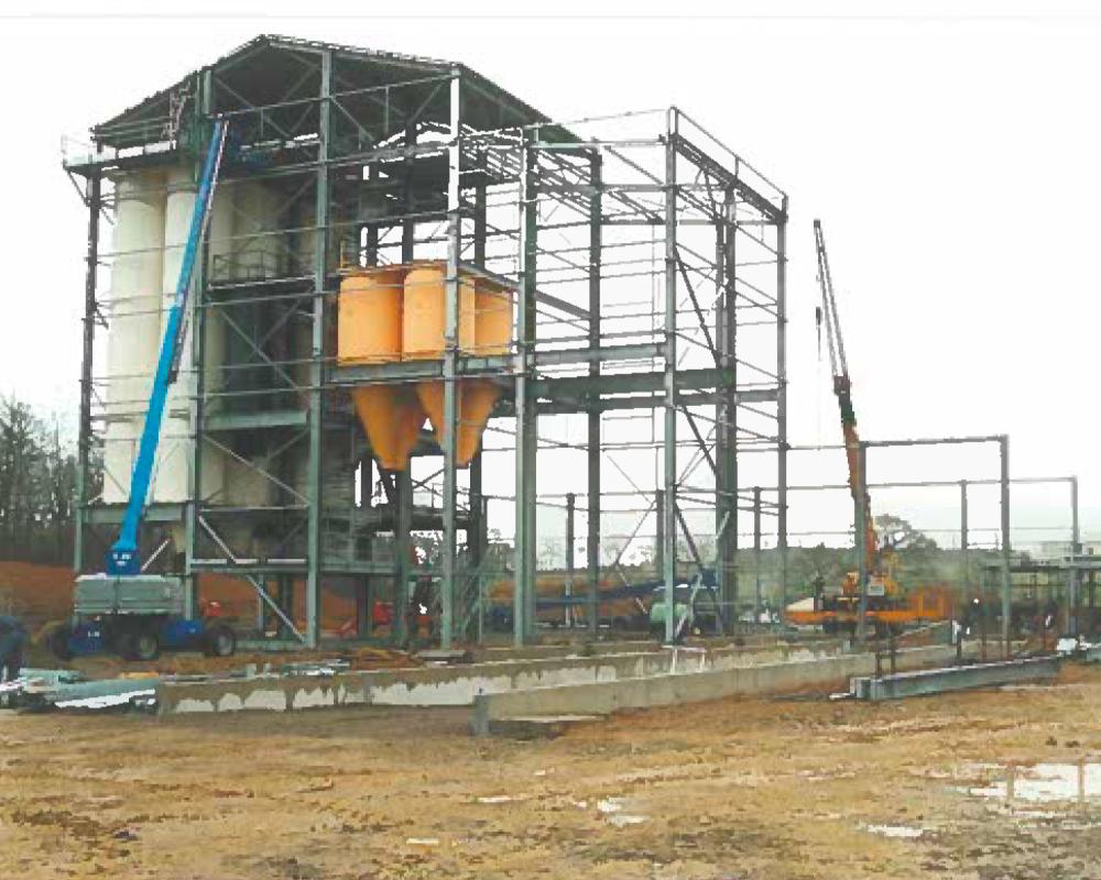 Construction usine
