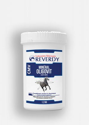 Reverdy Minéral Oligovit 1,2kg - Complément Minéral et Vitaminique (CMV) pour Chevaux