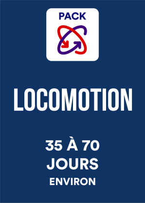 Pack Locomotion : Muscles et Articulations