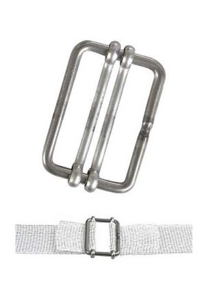 Boucle jonction rubans 20 mm en acier x 5