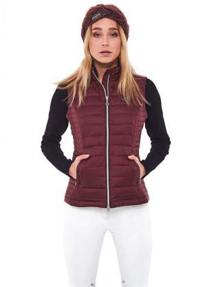 Doudoune femme sans manche Rose