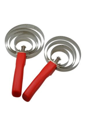 Étrille métal ronde