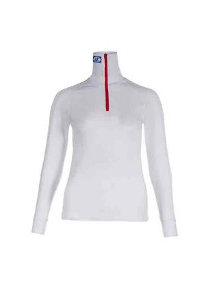 Maillot de course manches longues et col roulé